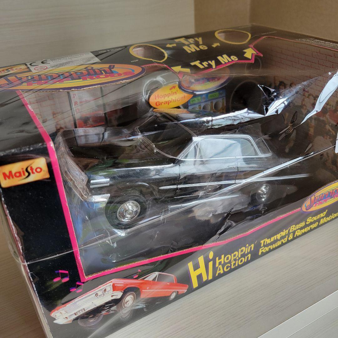 【未開封】マイスト インパラ アメ車ラジコン ローライダー 黒 ホッピング