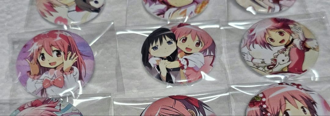 魔法少女まどかマギカ コミケ会場数量限定 バッジ9個セット