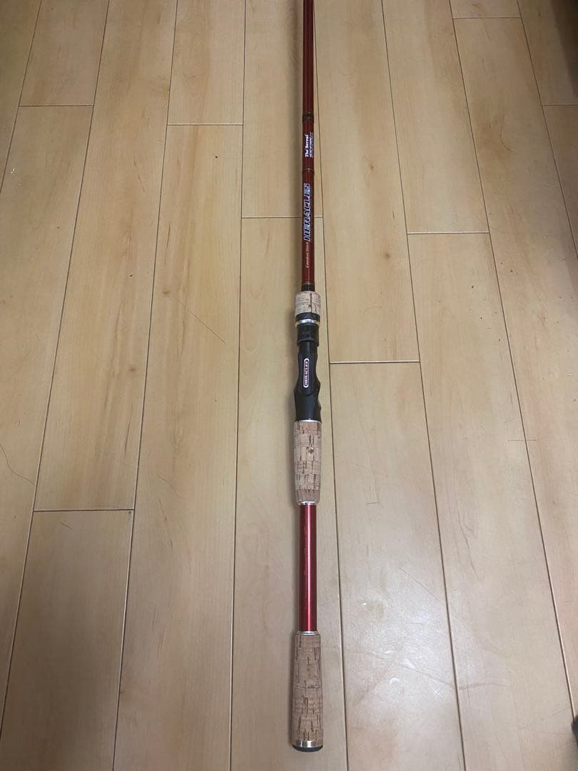 中古美品　エバーグリーン　希少ロッド　ヘラクレス　サーバル