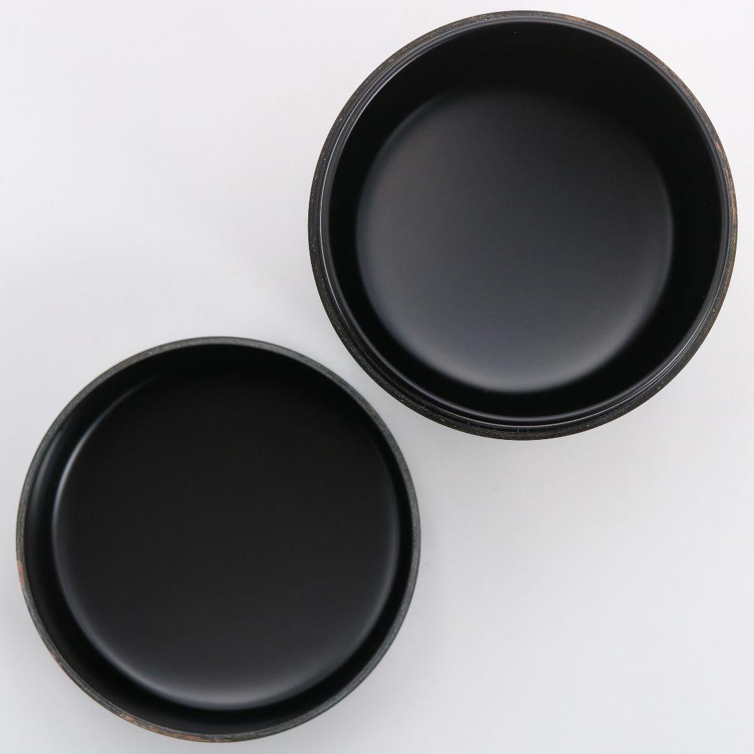 二代目 金蒲 高橋朝也作 桜蒔絵 雪吹 輪島塗 薄茶器 茶道具 共箱　V985