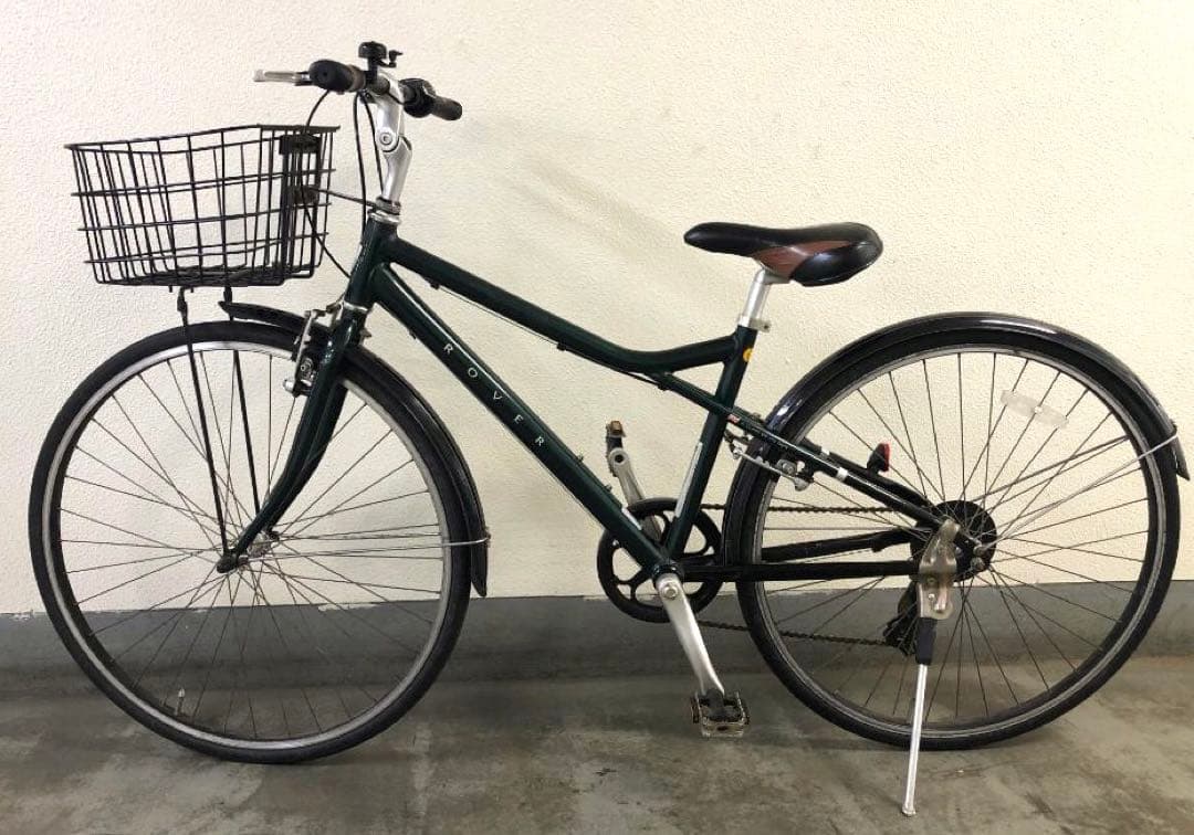 ローバー　クロスバイク・シティサイクル ブリティッシュグリーン ※手渡し限定