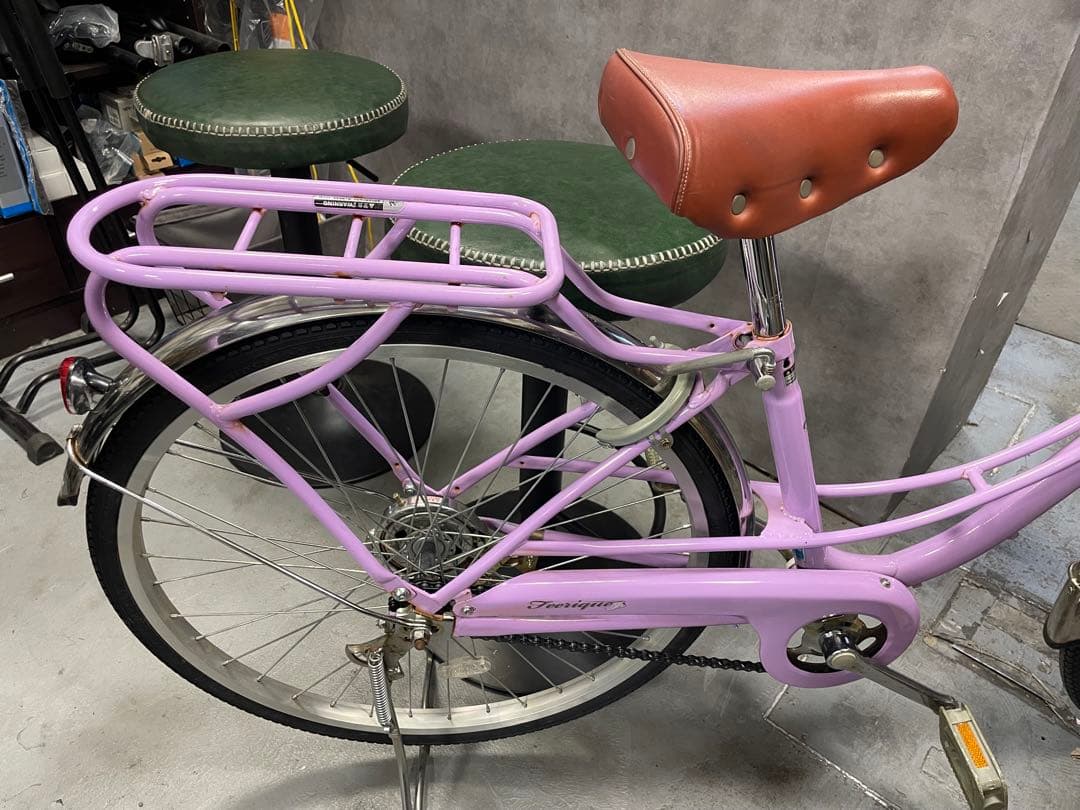 中古子供自転車 24インチ オートライト付き 点検整備済み