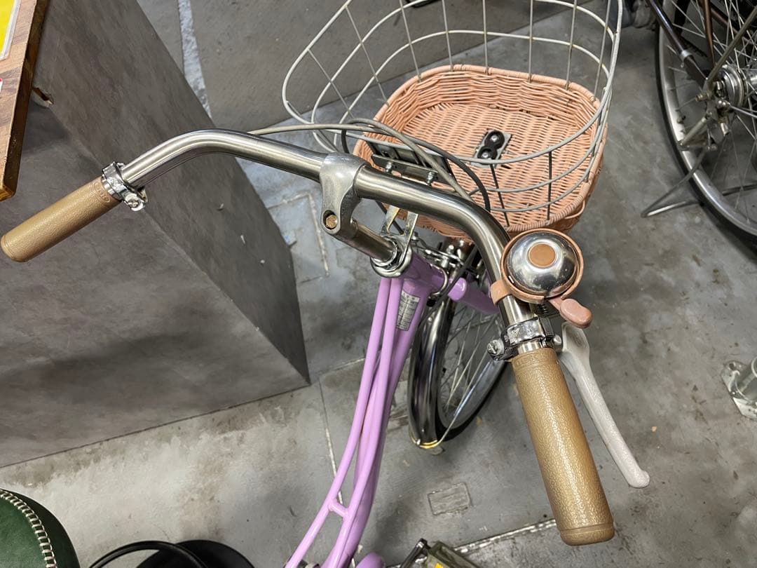 中古子供自転車 24インチ オートライト付き 点検整備済み