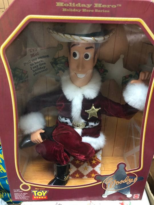 トイストーリー　ホリデー　ウッディ
