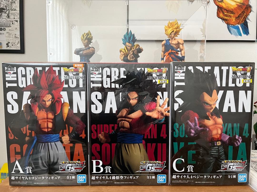 一番くじドラゴンボール THE GREATEST SAIYAN 3体セット