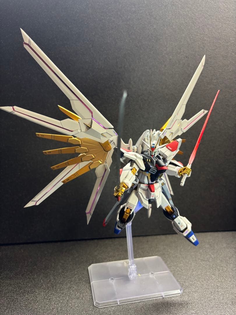 HG マイティーストライクフリーダムガンダム　ストライクフリーダム弐式　完成品