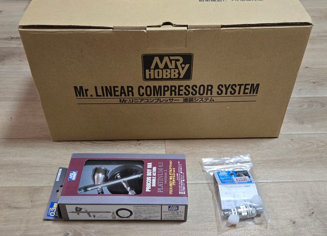 MR.HOBBY GSIクレオス エアブラシ コンプレッサーL7 セット