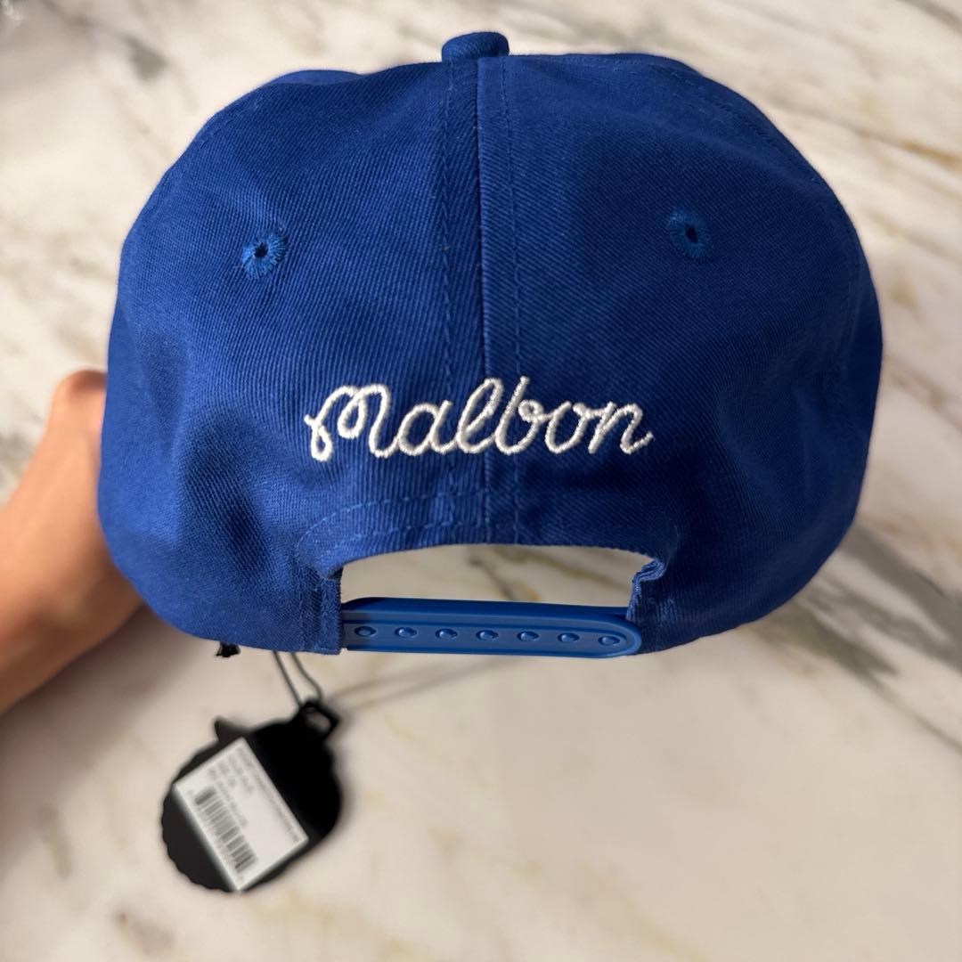 新品　MALBON GOLF Script Chainstitch キャップ