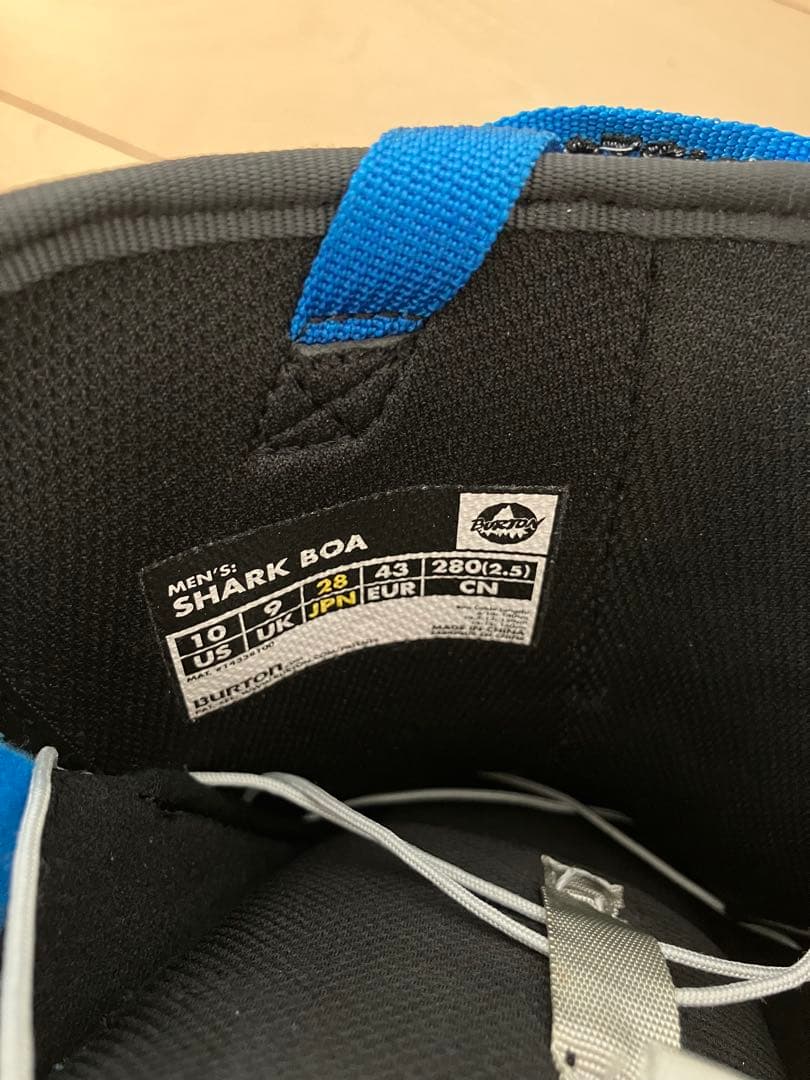 Burton スノーボードブーツ ボアシステム　SHARK BOA