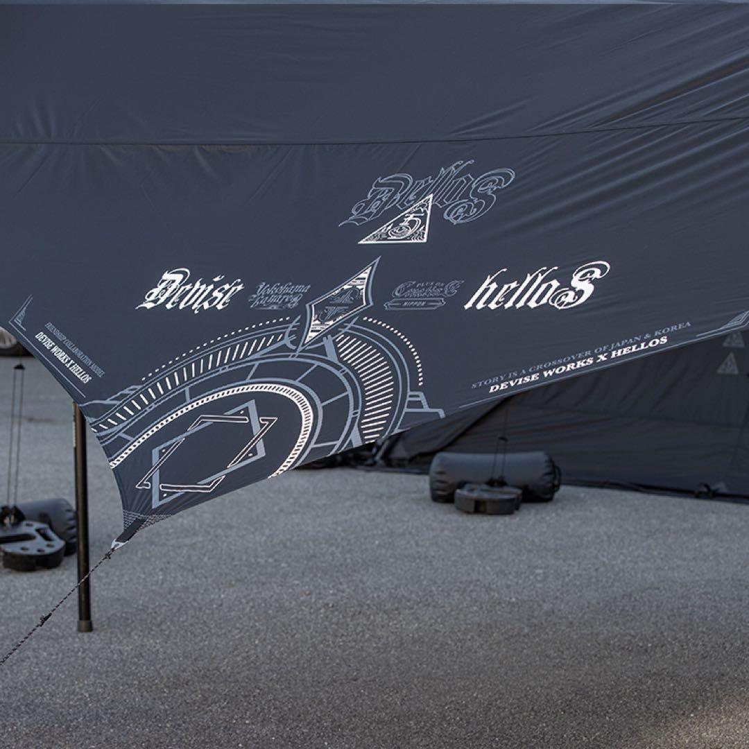 デバイスワークスDELLOS \"OCTA TARP\" BLACK