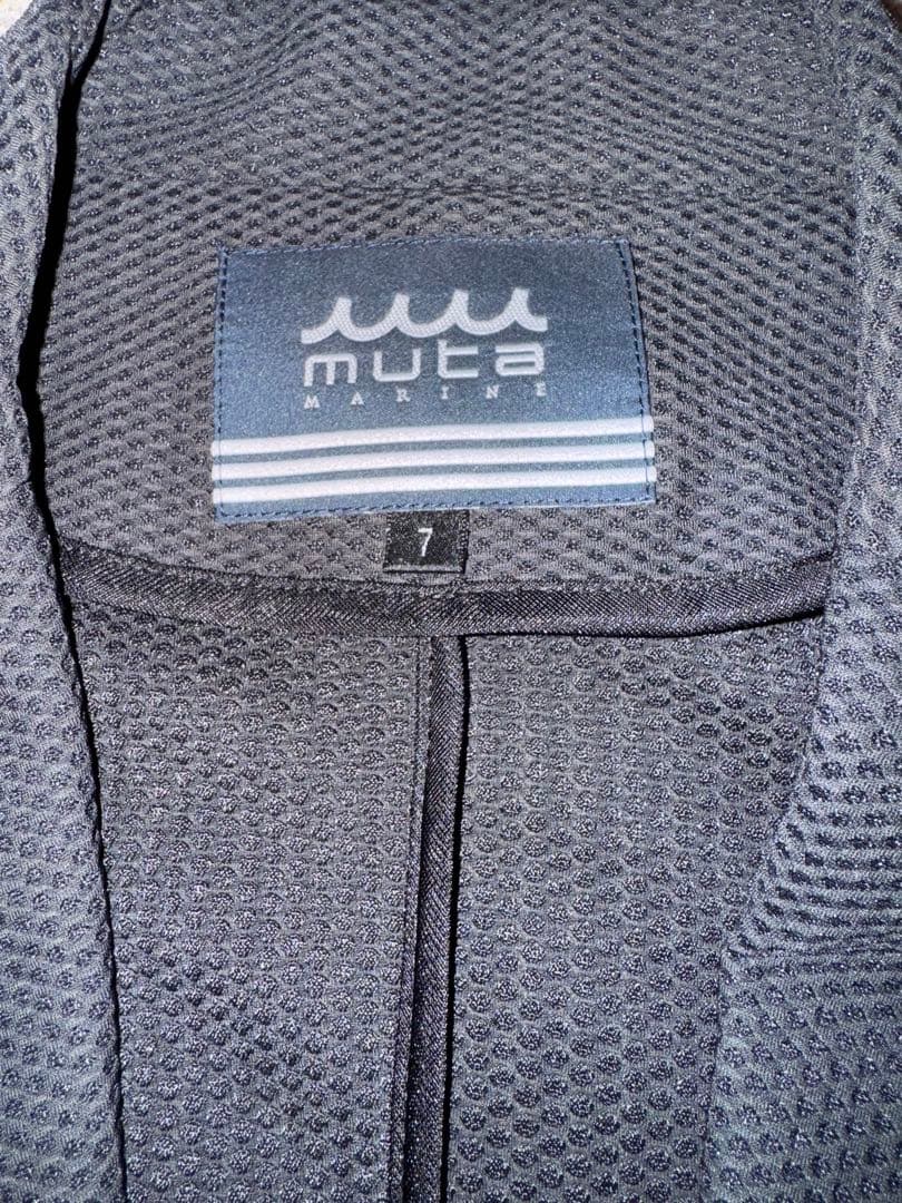 muta ブラック スリムフィットジャケット サイズ7