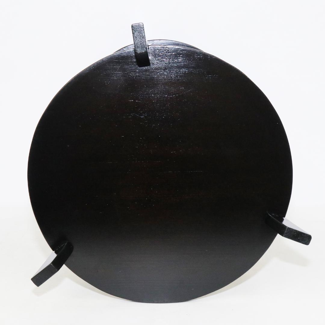 円卓　茶道具　茶道具　漆