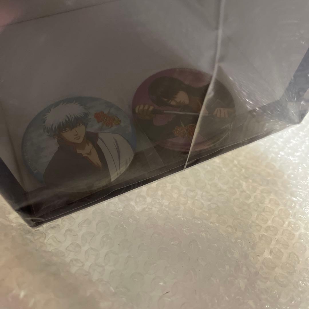 銀魂　収納BOX 缶バッジ