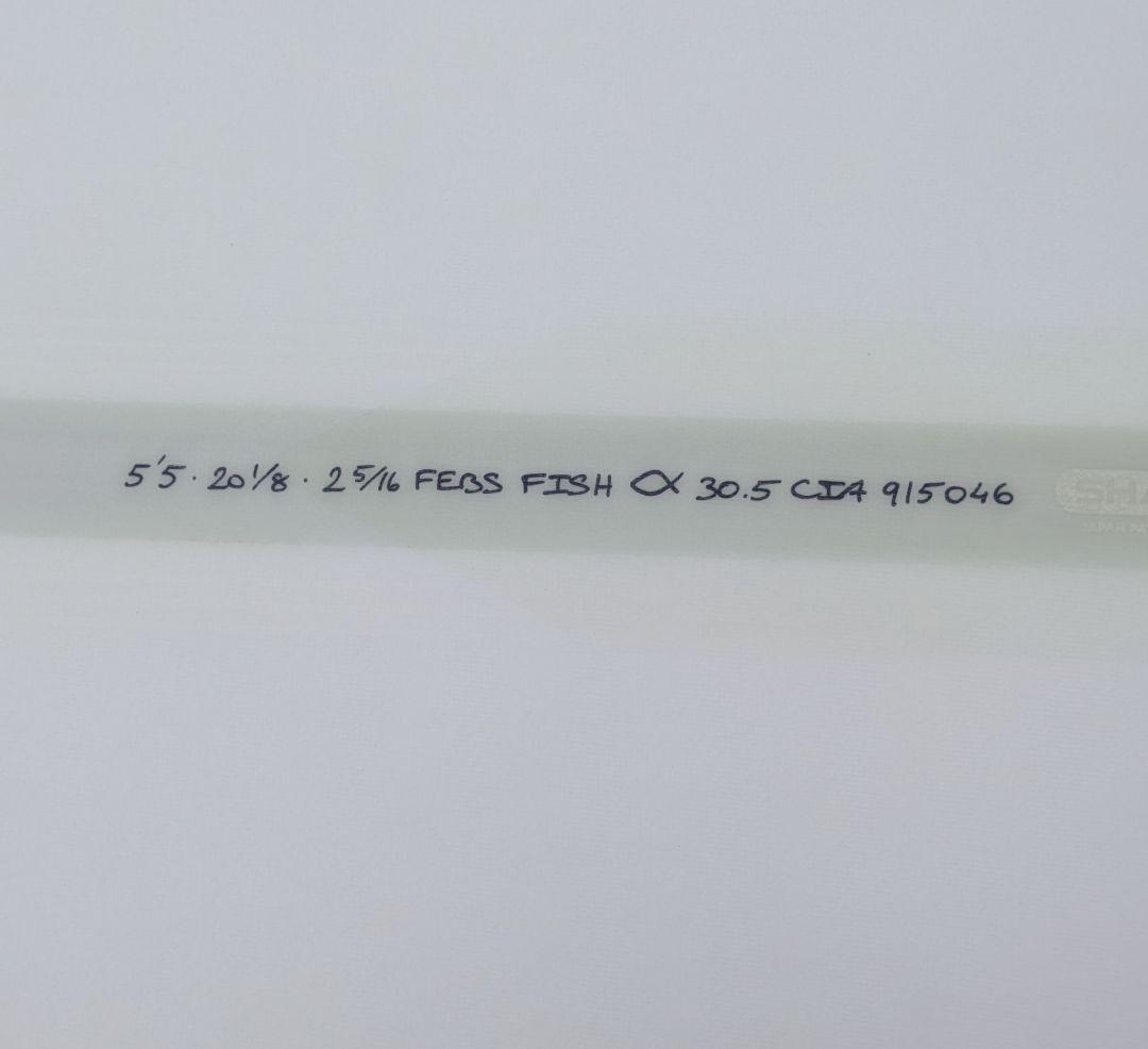 アルメリック フェブズフィッシュ 5'5 スパインテック 極美品