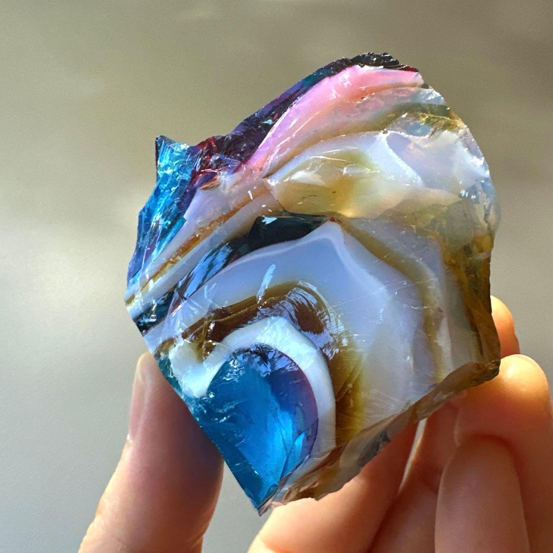 アンダラクリスタル　シエラネバダ　マルチカラー132.6g レア　Andara