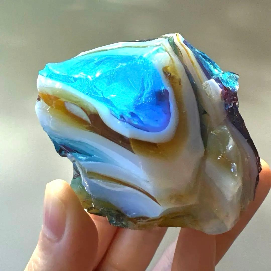 アンダラクリスタル　シエラネバダ　マルチカラー132.6g レア　Andara