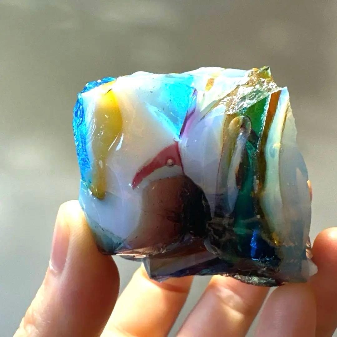 アンダラクリスタル　シエラネバダ　マルチカラー132.6g レア　Andara