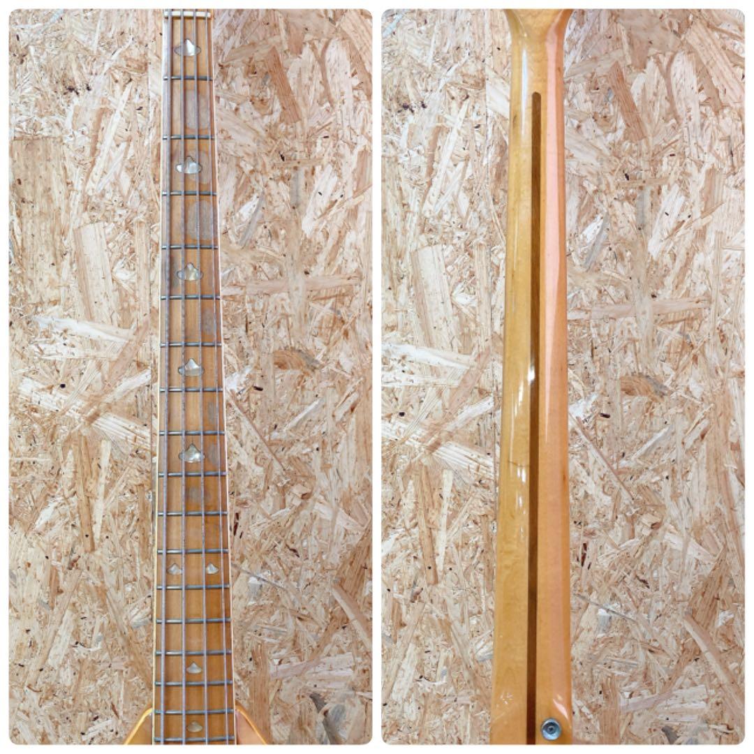 FERNANDES 琵琶ベース　FYB-70 矢沢永吉 石ロゴ