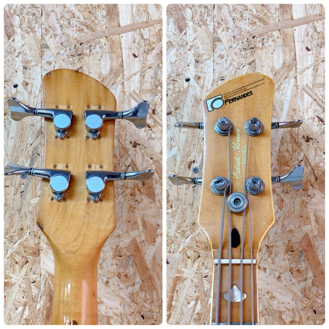 FERNANDES 琵琶ベース　FYB-70 矢沢永吉 石ロゴ