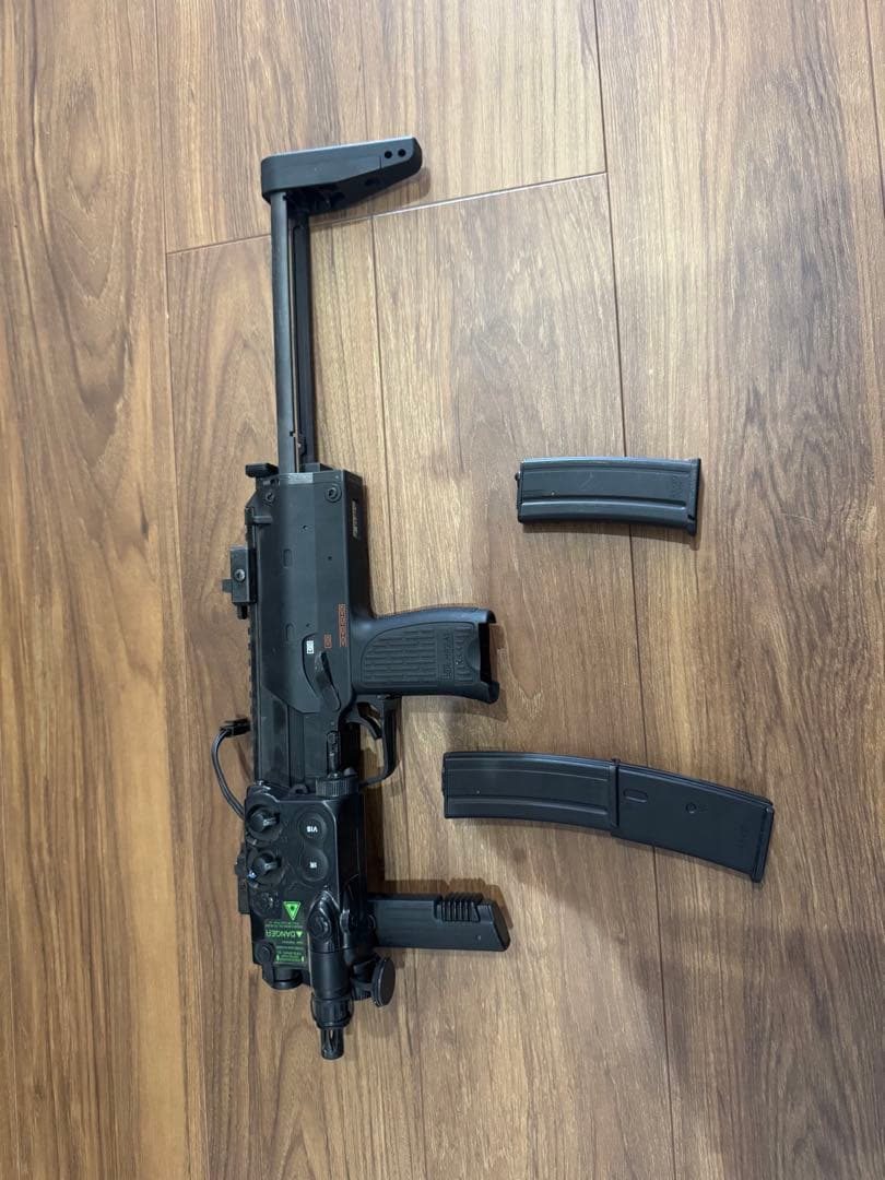 mp7 電動ガン　リポ化　マガジン2本、ノーマルバッテリー付き