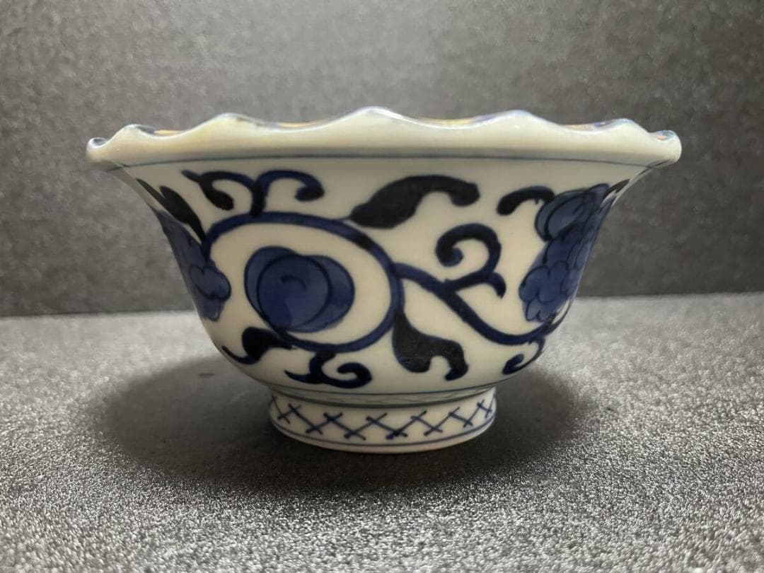 古伊万里 　藍九谷様式　鉢　皿　深皿