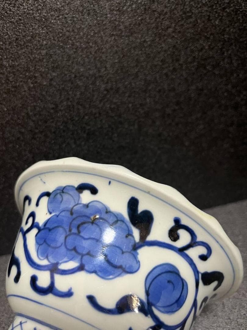 古伊万里 　藍九谷様式　鉢　皿　深皿