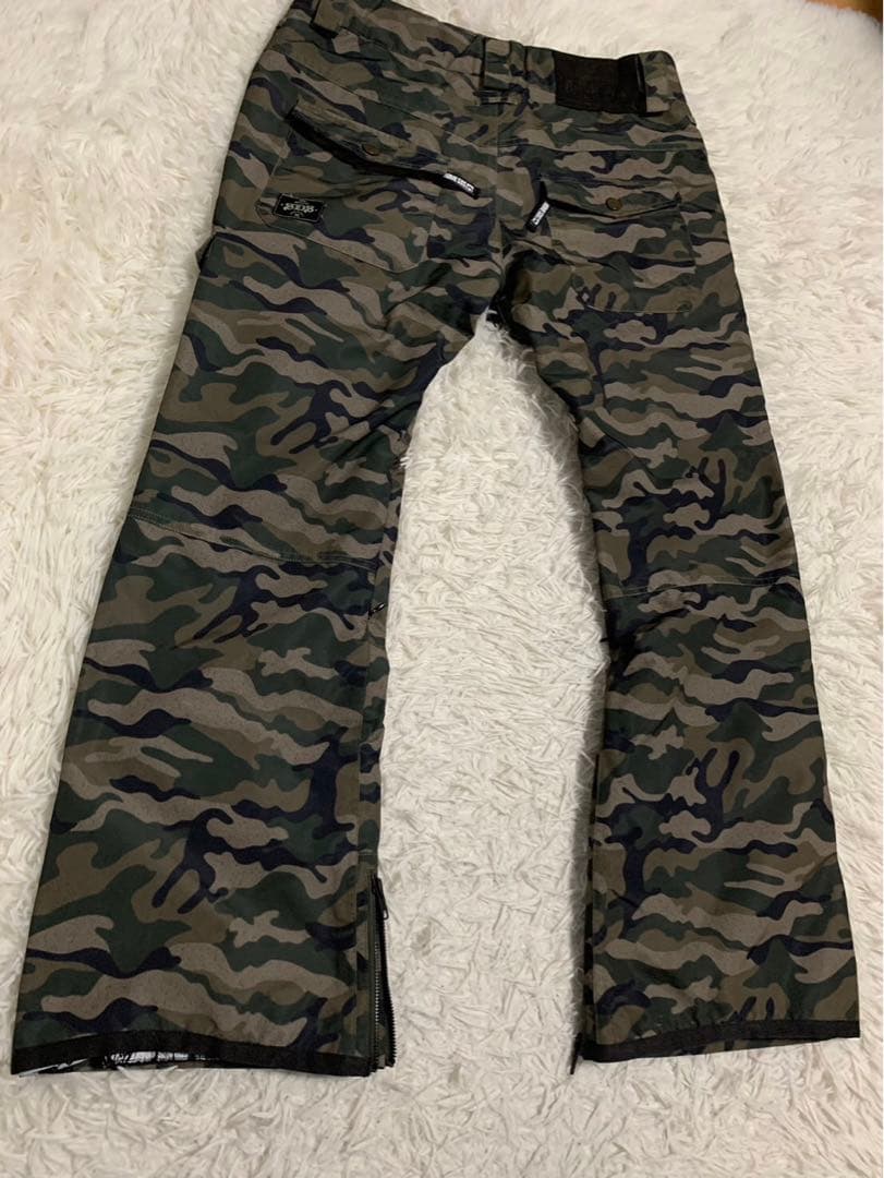 ROME SDS ローム スキー　スノボパンツ　スポーツウエア　迷彩　M