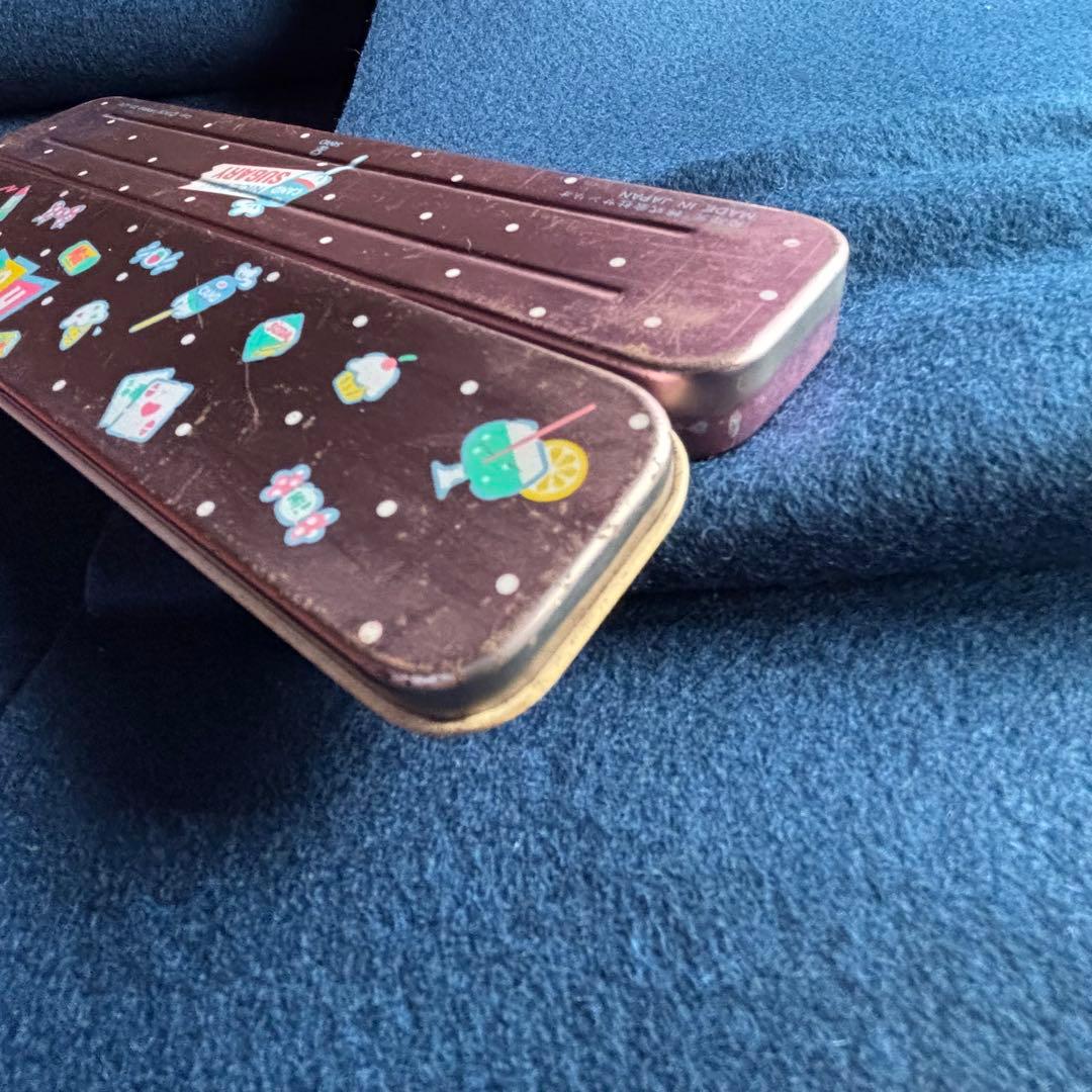 昭和レトロカンペン　フレッシュパンチ　サンリオ　昭和レトロ筆箱　レア