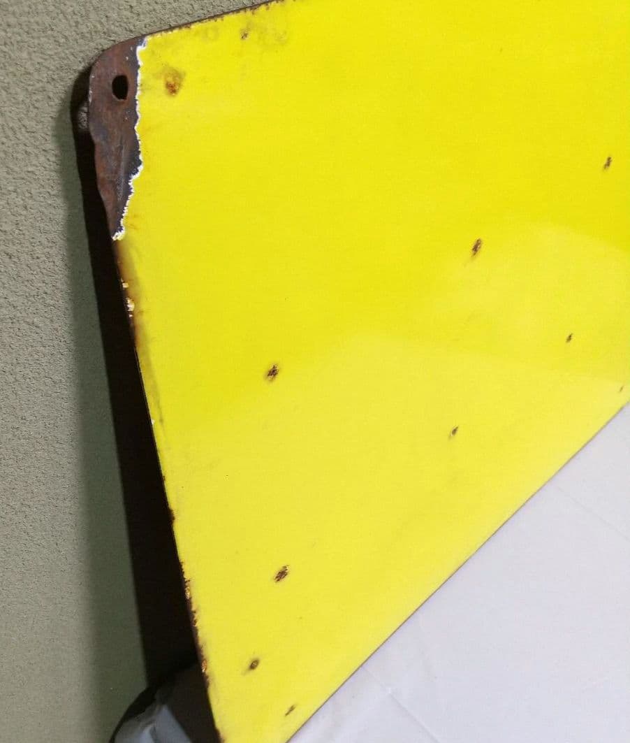 オロナミンC 片面 ホーロー看板 昭和レトロ 当時物 琺瑯看板 大塚製薬