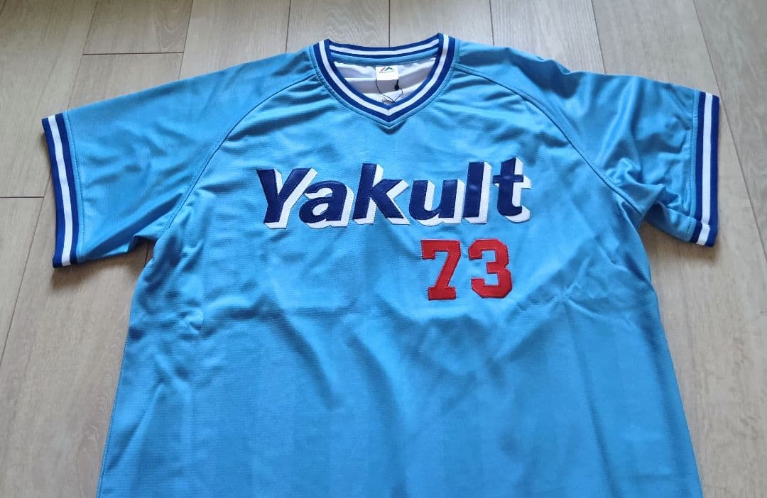 【限定　タグ袋付】ヤクルトスワローズ　復刻　野村　ビジター　ユニフォーム　フリー