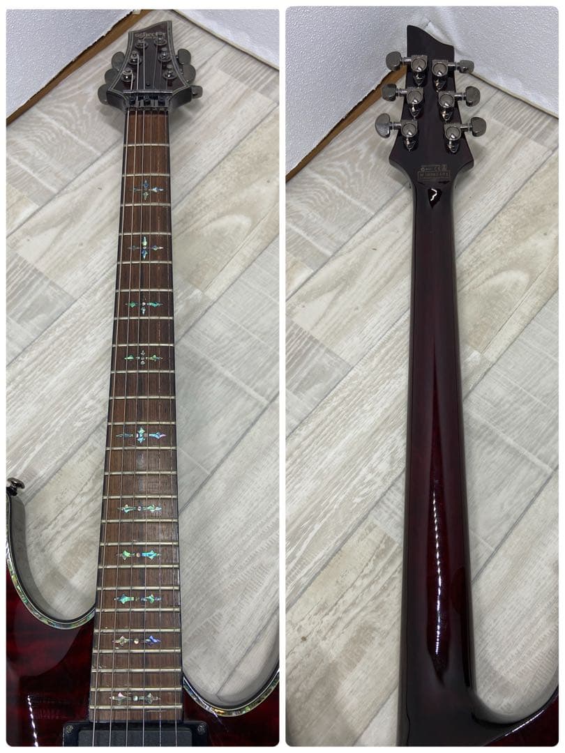 シェクター ヘルライザー AD-C-1-FR-HR EMG搭載 エレキギター