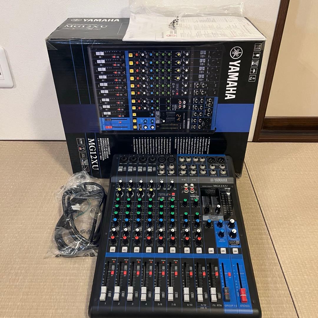 Yamaha MG12XU アナログミキサー
