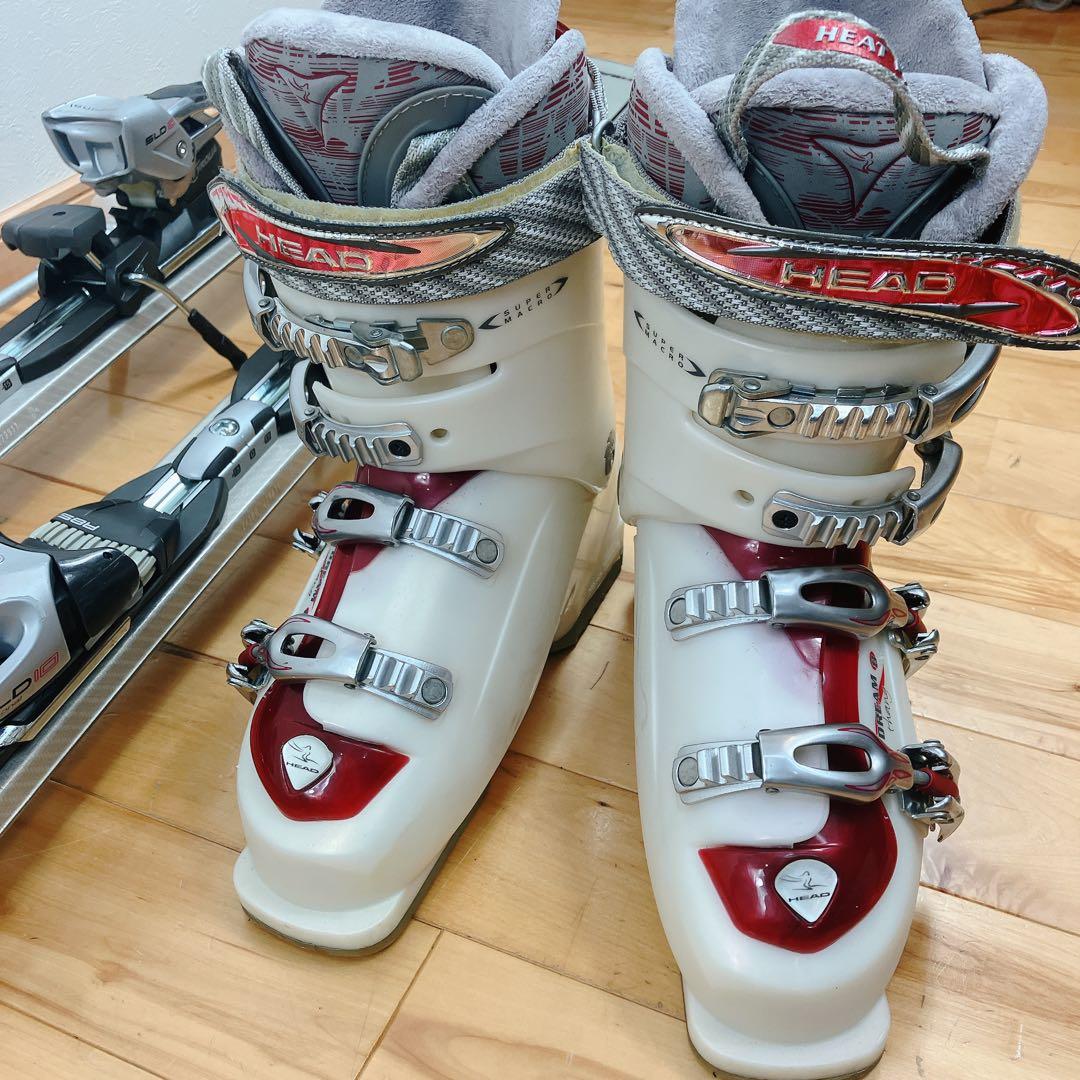 即日発送　HEAD カービングスキー 160cm 初・中級　スキー板　レディース