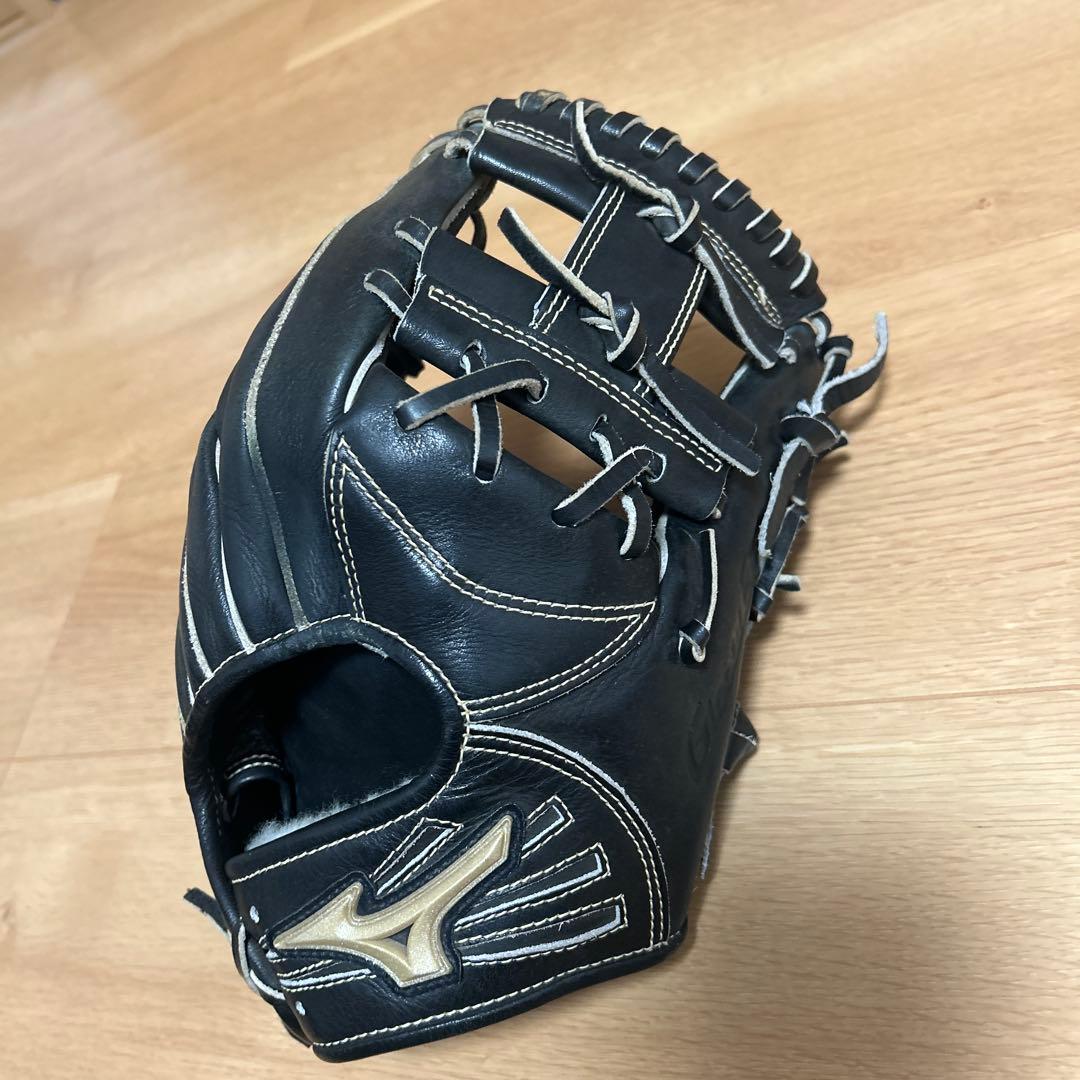 ミズノGE 硬式 内野用 グローブ 右投げ グラブ袋付き