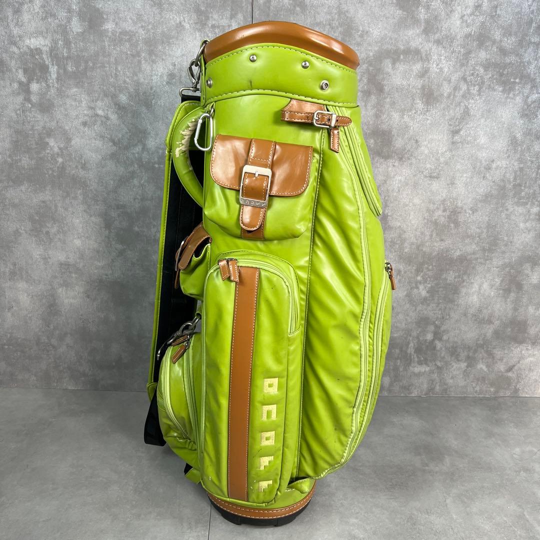 良品　オノフ　カート式キャディバッグ　5分割ポケット　メンズ　レディース