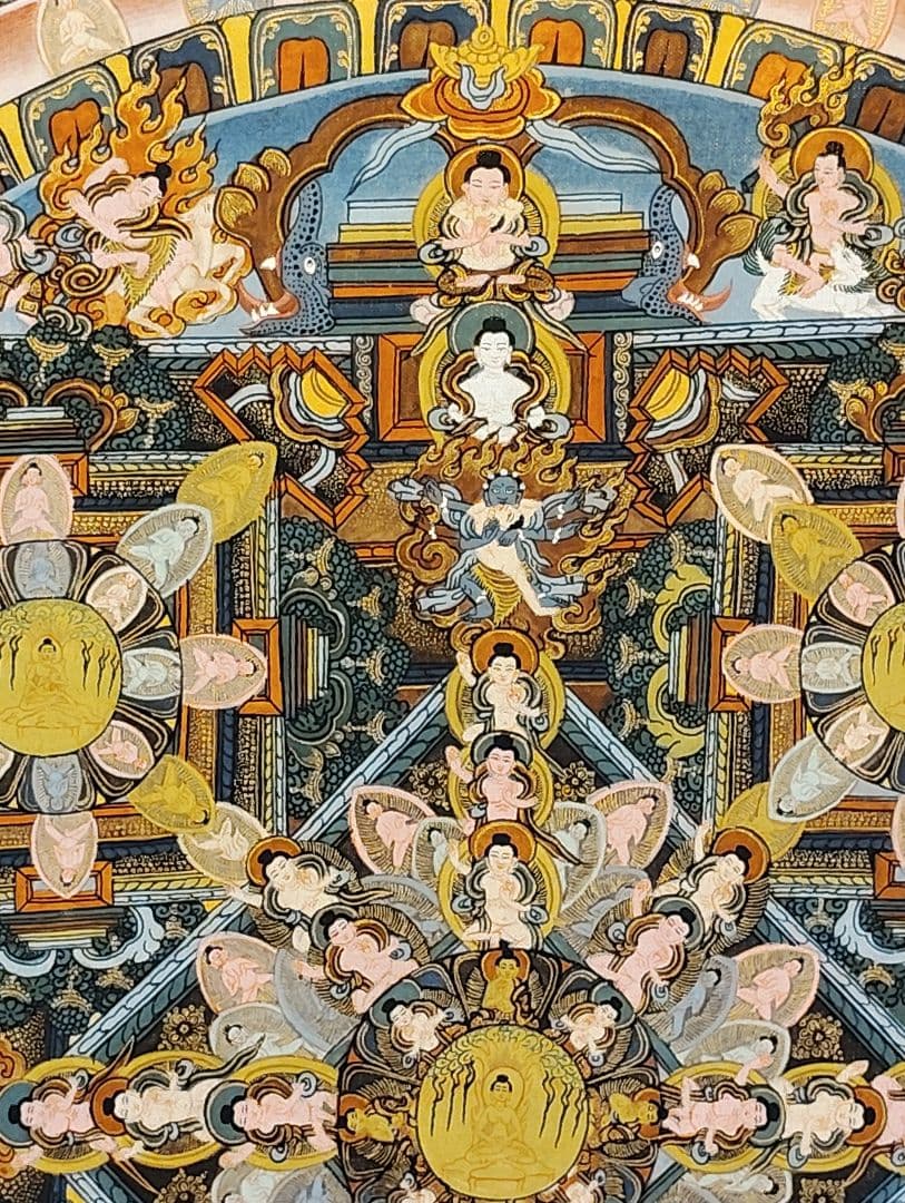 手描き 曼荼羅 仏画