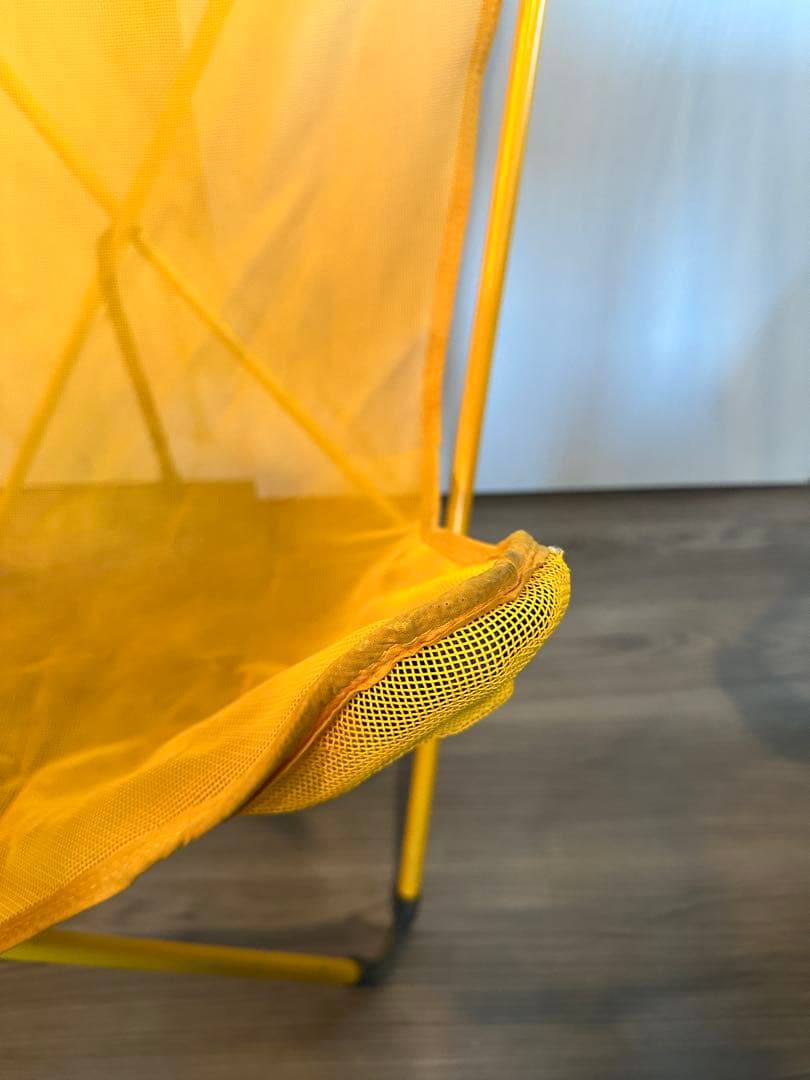 Lafuma ラフマ　イエロー メッシュ バタフライチェア