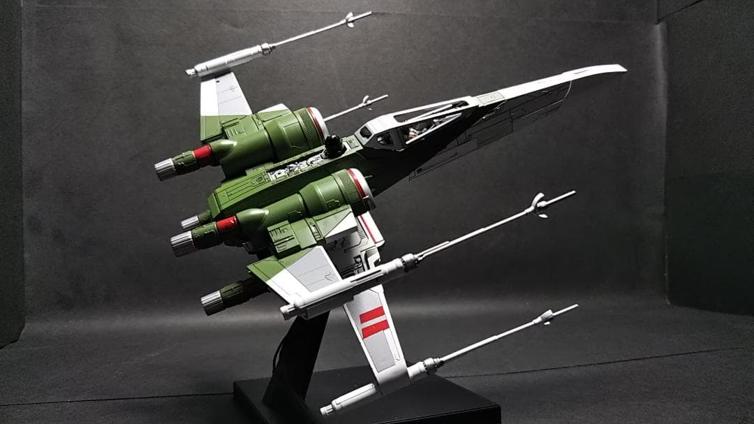 電飾改修　1/72 Xウイング・ファイター 完成品 スカイウォーカーの夜明け
