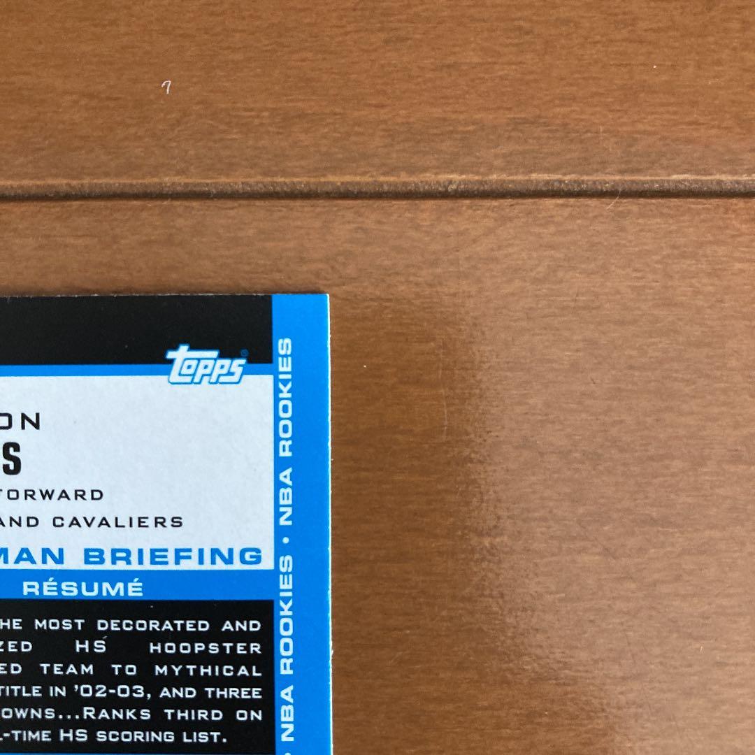 Bowman レブロンジェームズルーキーカード　lebron James