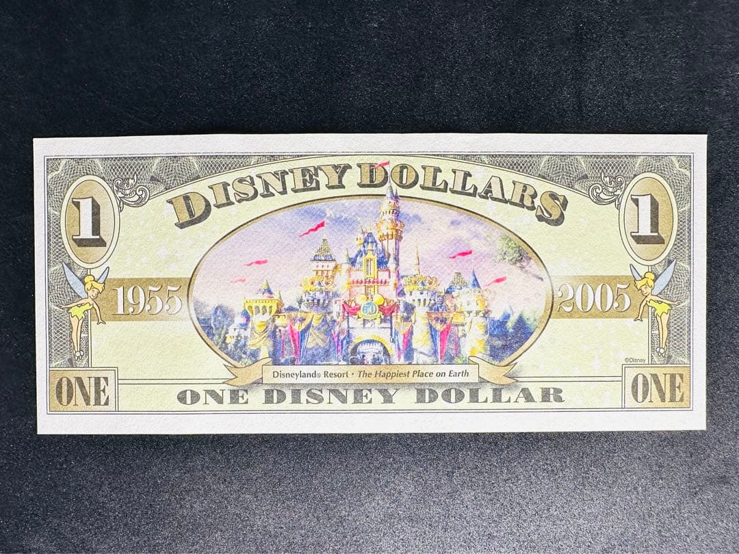Disney Dollars ディズニーダラーズ 50周年記念 3枚セット