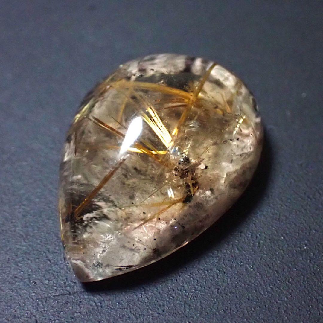 【ブラジル産】太陽放射ルチルクォーツ