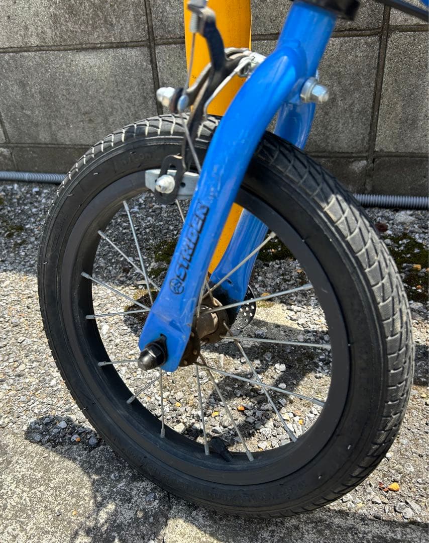STRIDER 14x 青色 付属品付き キッズバイク