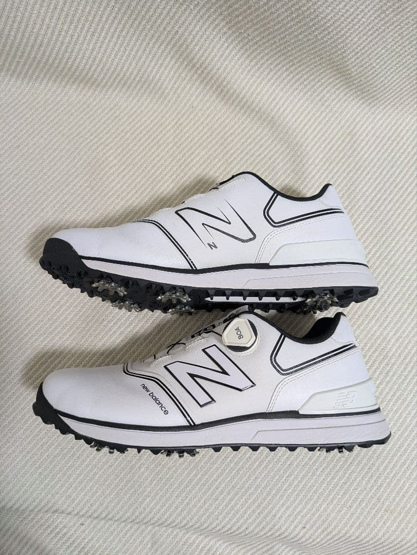 New Balance 574 ゴルフシューズ ホワイト
