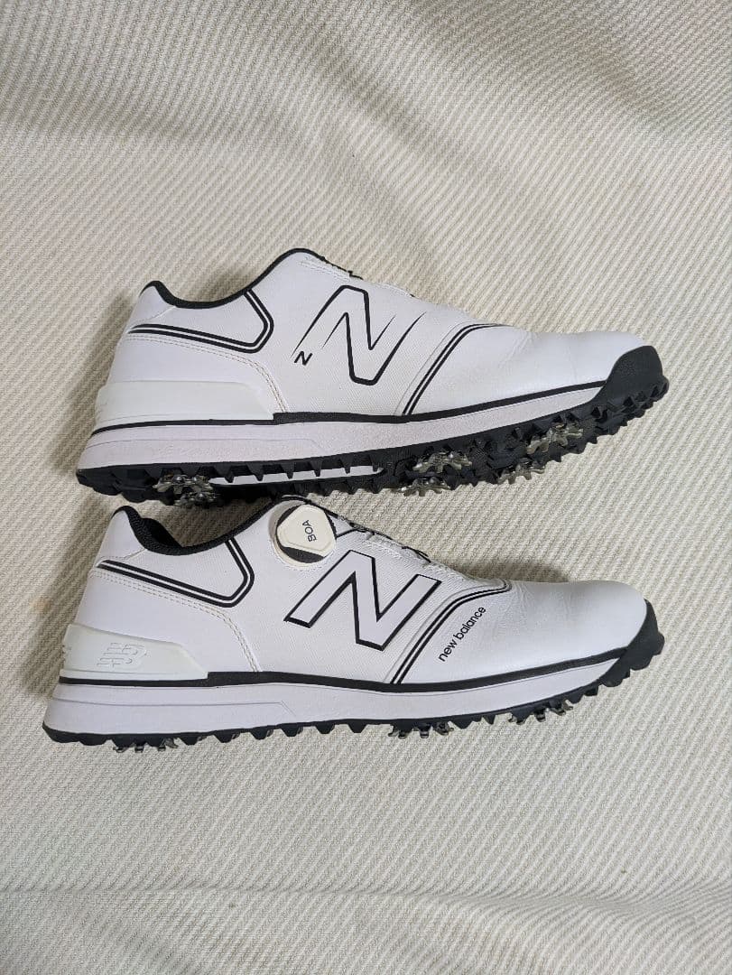 New Balance 574 ゴルフシューズ ホワイト