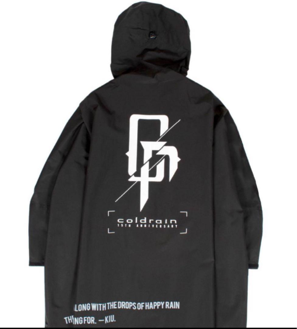 coldrain ✖︎ kiu レインポンチョ 未使用