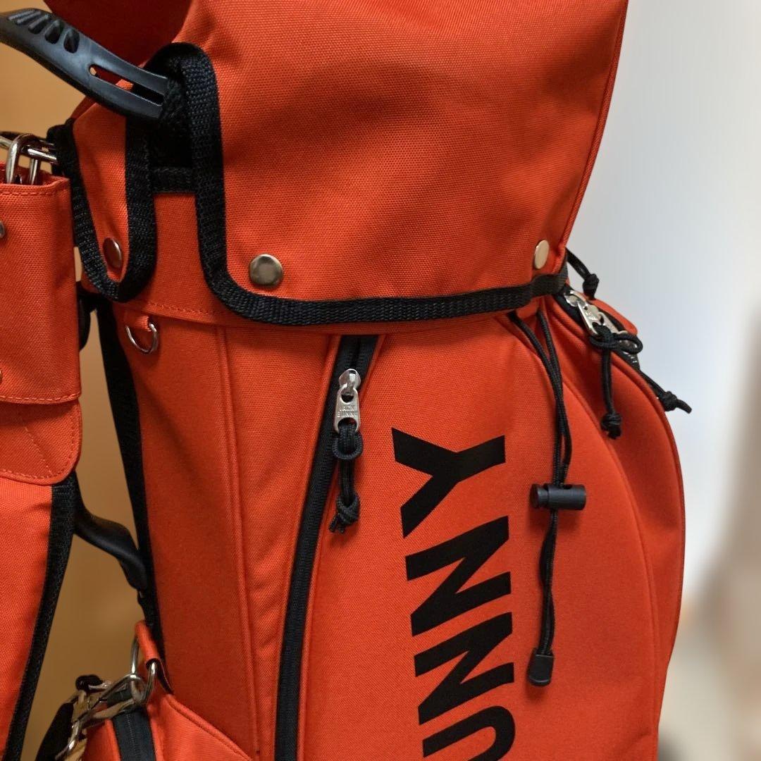 極美品定価29800円JACKBUNNY オレンジ キャディバッグ