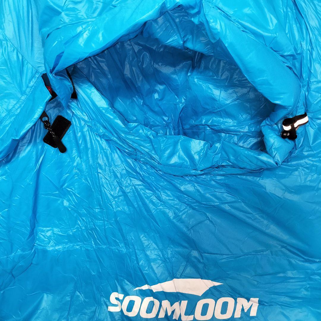 SOOMLOOM 1000g ダウン 寝袋 シュラフ　マミー型　スームルーム