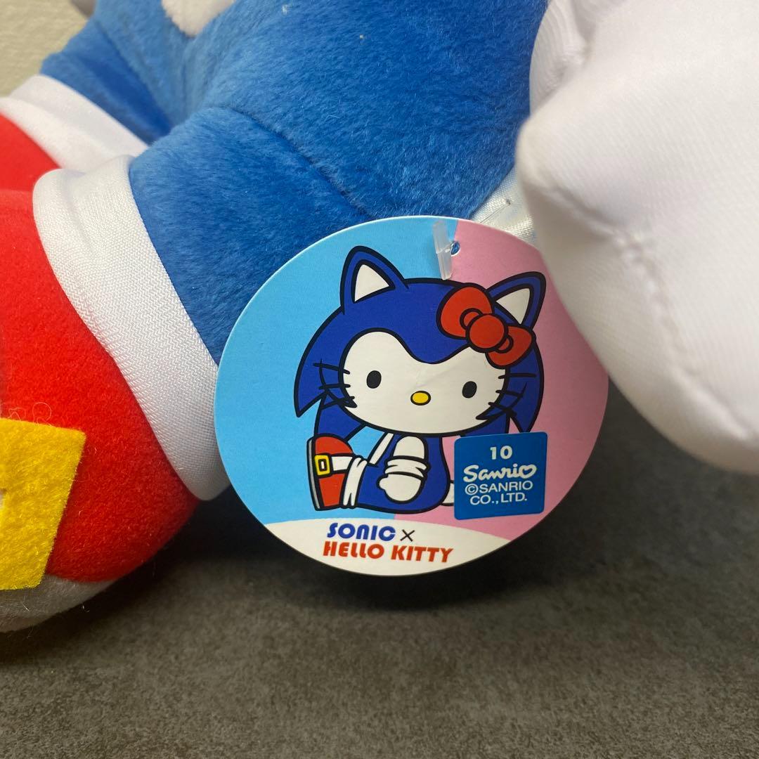 ソニック　キティ　スーパージャンボぬいぐるみ