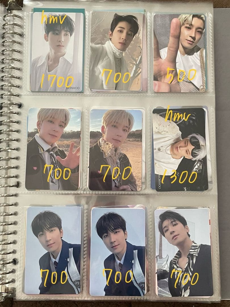 seventeen Wonwoo セブチ ウォヌ トレカ ラキドロ 限定 hmv