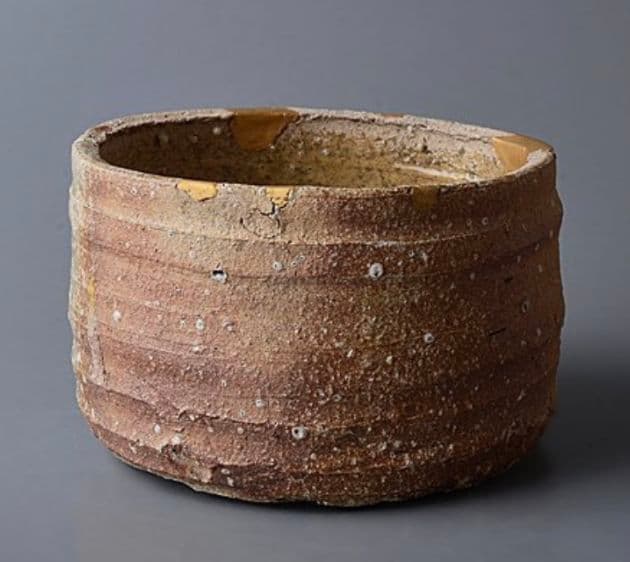 T*u様 【時代　古信楽建水】桃山陶　金継ぎ　茶道具　李朝　高麗　茶碗　樂吉左衞